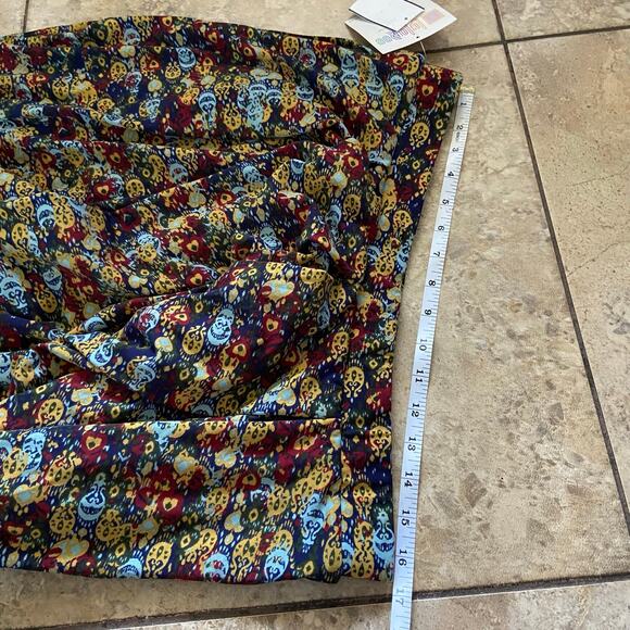LuLaRoe Womens Skirt Size‎ 2XL 2X Colorful Madison Print Pockets NEW - Picture 6 of 8